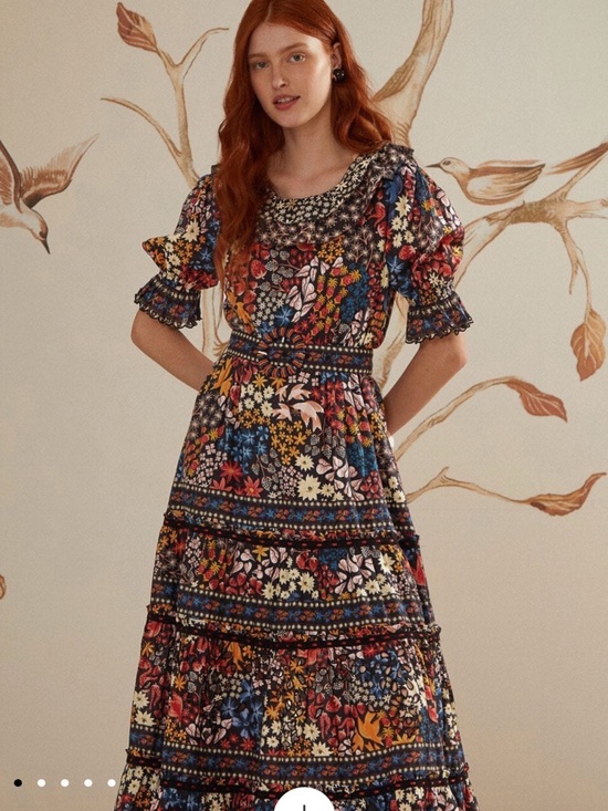 FARM Rio Dresses & Skirts - FARM Rio Black Jujus Garden Maxi Dress